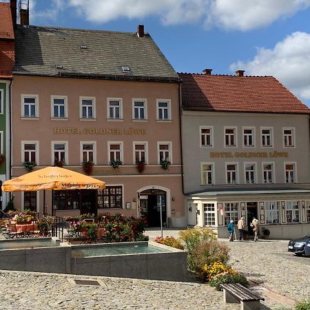 Hotel Goldner Loewe Stolpen Dış mekan fotoğraf